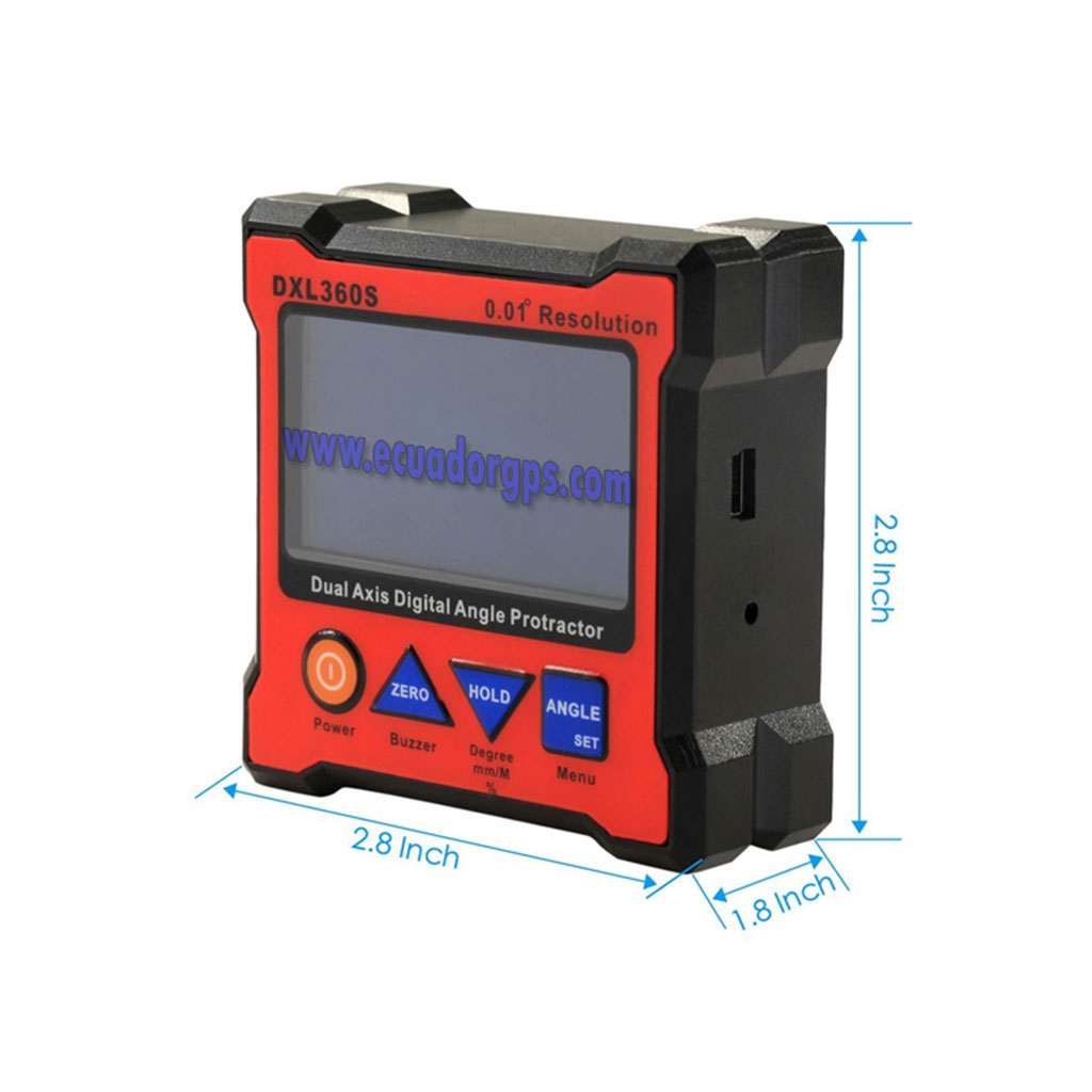 Inclinómetro de Doble Angulo Digital DXL 360S - Gps en Ecuador
